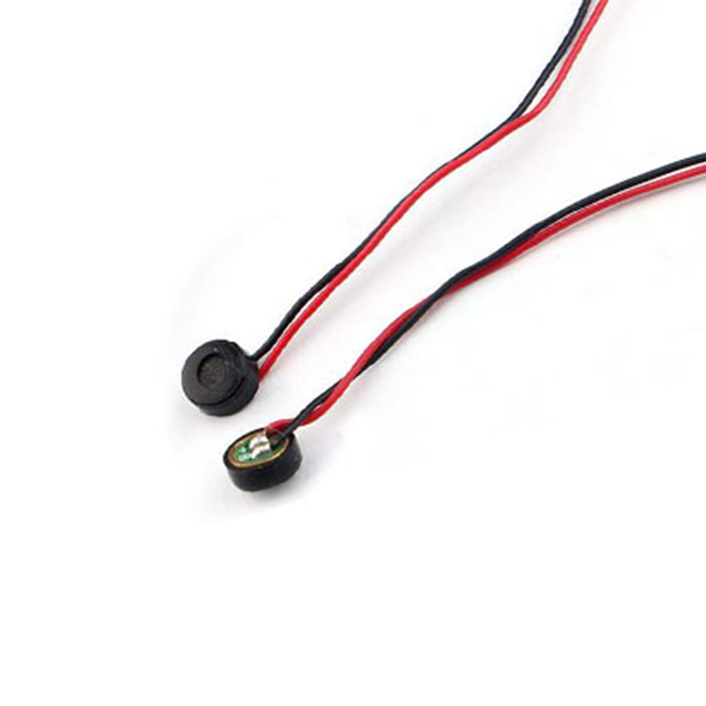 Microfone condensador de eletreto para telefones celulares Lavaliere com design robusto